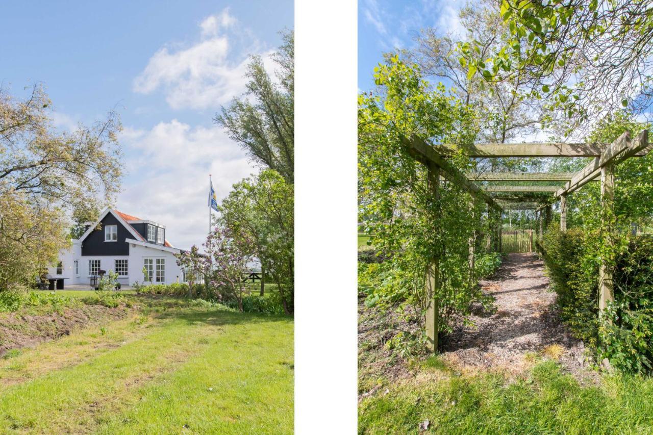 Prachtig Gelegen Vrijstaand Landhuis Hansweert Экстерьер фото